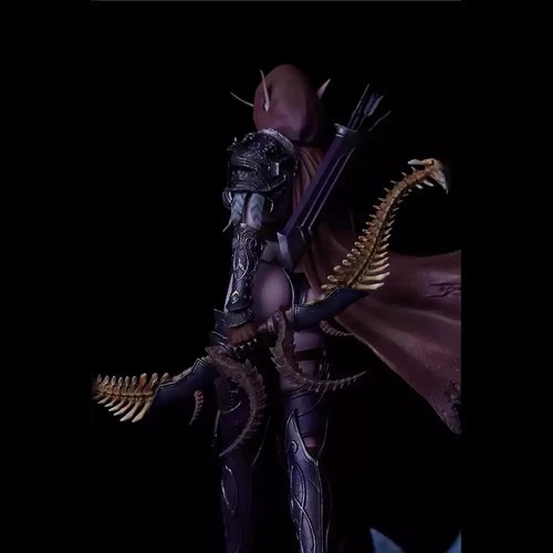 Faceted Pebble World of Warcraft (WOW) Sylvanas Windrunner 1/5 Resin statue - Picture 6 of 14