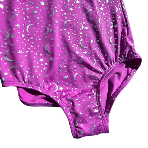Girl's CAT & JACK Celestial Gymnastics Pull-On Leotard Size XL 14/16 - Picture 3 of 4
