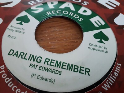 Pat Edwards  Darling Remember , Selectors , Stay On The Track , 7''  Spade