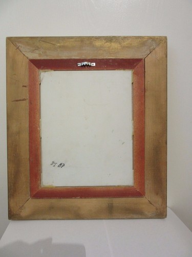 ORIGINAL GEMÄLDE ROSEN AUF PORZELLAN SIGNIERT VIOLA ULBERG '88 SCHÖNER RAHMEN - Bild 7 von 7