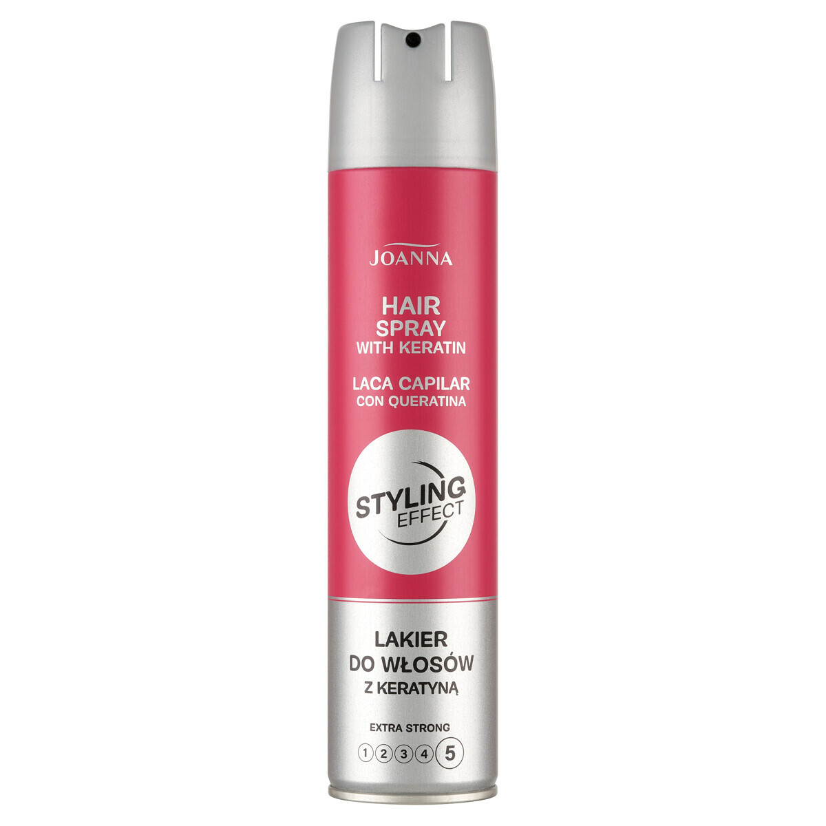 Joanna Styling Effect Extra Strong Hairspray Keratin Long-Term Fixation 250ml