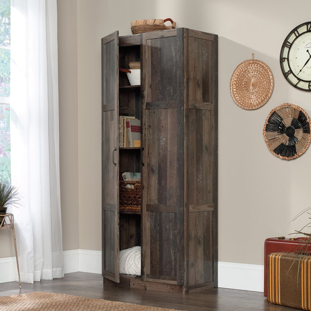 Tall Storage Cabinet Kitchen Pantry Cupboard Organizer Furni