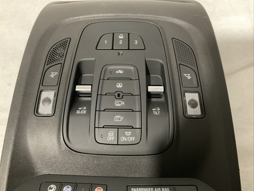 16-20 CADILLAC CT6 OVERHEAD CONSOLE DOME LIGHT SWITCH OEM 13437064 - Bild 4 von 16