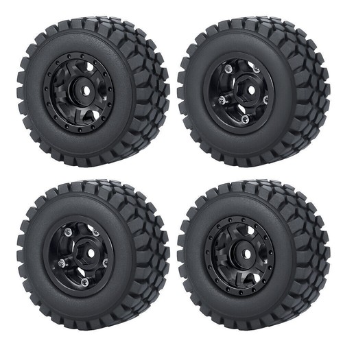 Juegos de neumáticos de aleación CNC 1,0"" con llanta de rueda Beadlock para automóvil sobre orugas de radiocontrol 1/24 axial SCX24 - Imagen 105 de 124