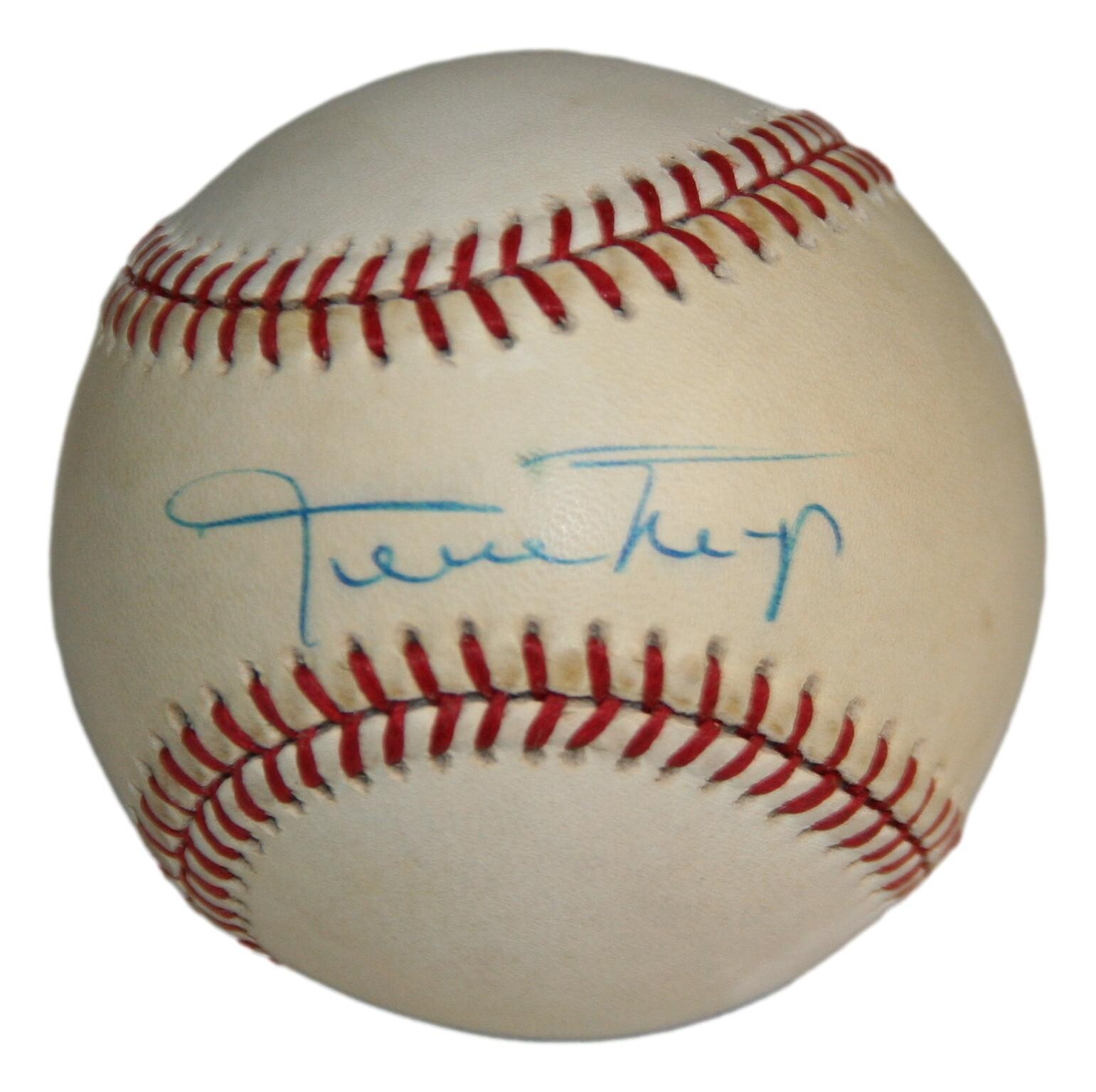 Willie Mays Autographed Official National League Baseball PSA/DNA Giants