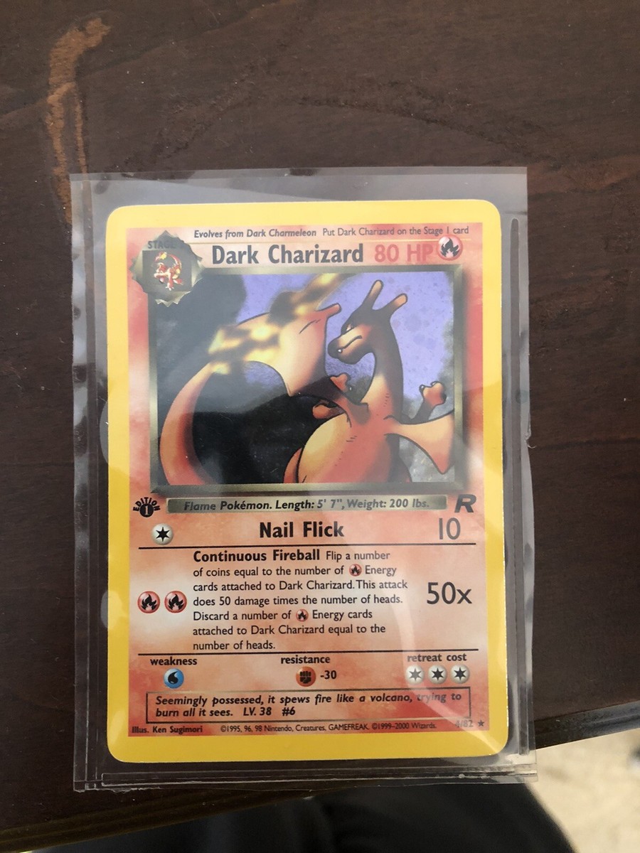 Pokemon dark charizard holo. Never been used. | eBay