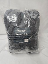 Berkshire Reversible Decorative Blanket choose size and color, multiple options