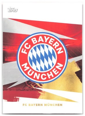 Club Logo 2021-22 Topps FC Bayern München Team Set CL-FCB FC Bayern Munchen NM