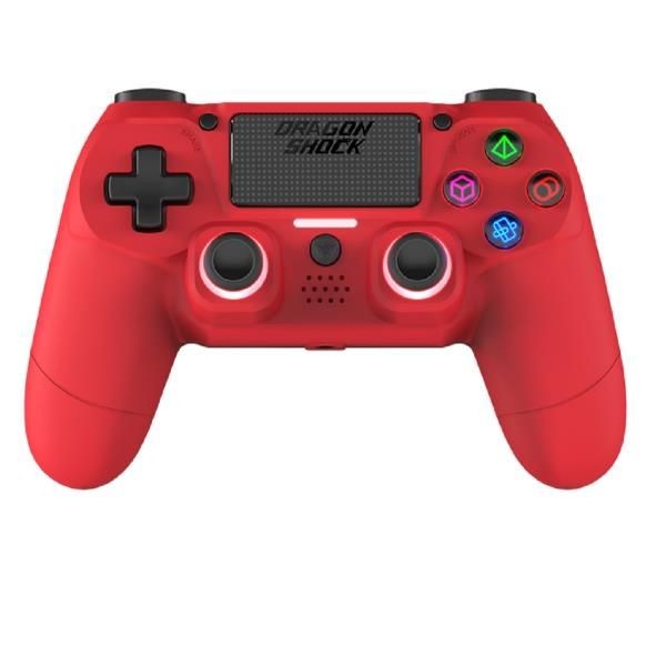 Dragonshock Rosso Controller Mizar Wireless Ps4 (Ps4), Controller Gaming, - Immagine 2