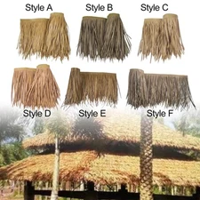 Artificial Thatch Roofing Grass Skirting Roof for Patio Umbrella Party Decor
