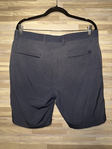 Peter Millar Crown Sport Salem Performance Shorts Mens 34 Navy Blue Classic Fit - Picture 2 of 6