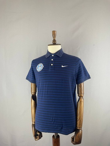 Nike FC Dnipro Mens Football Soccer Jersey Size L Blue Cotton Short Sleeve - Picture 1 of 10
