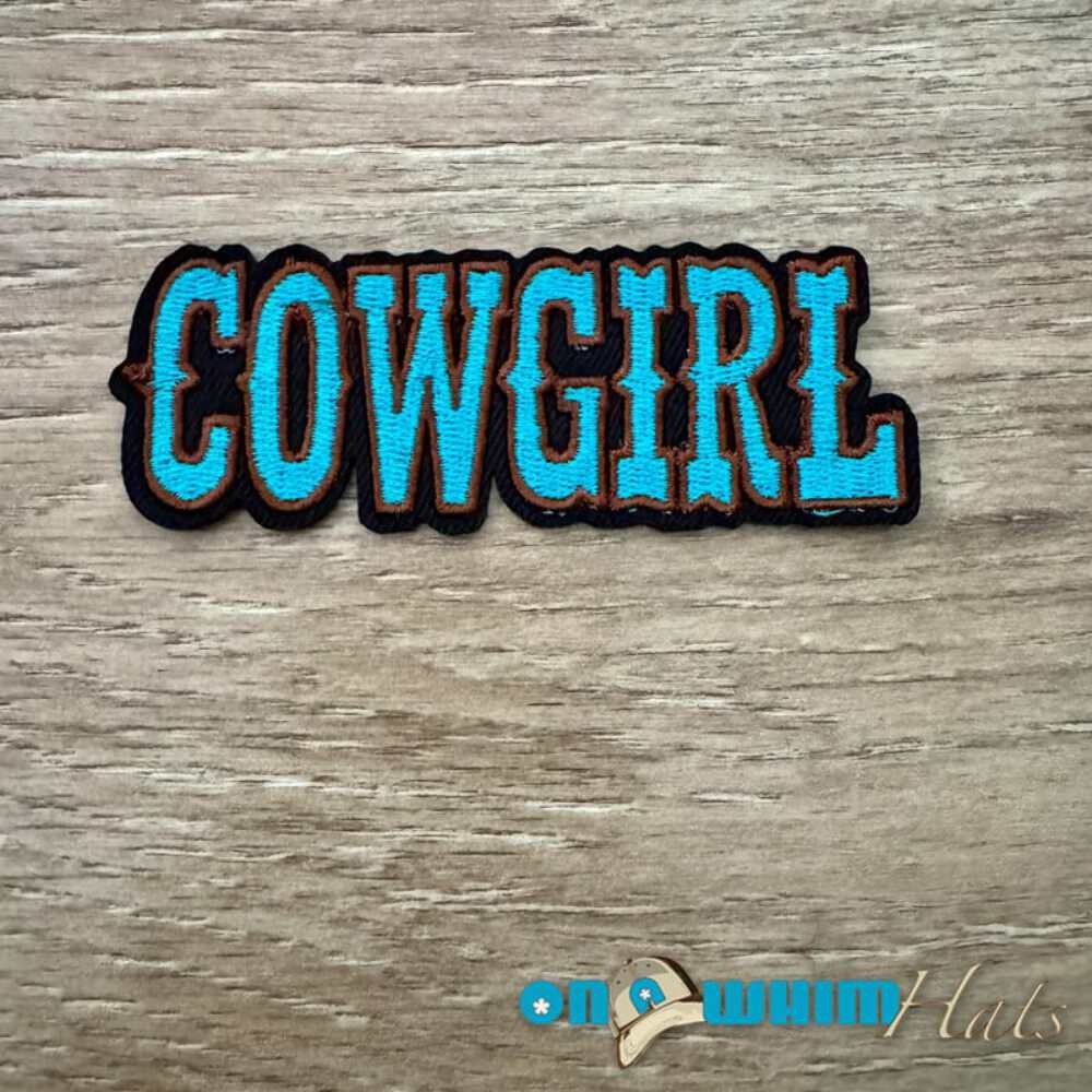 Cowgirl Iron-On Patch