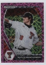 2021 Panini Prizm Draft Picks Pink Velocity Prizm Mason Montgomery #PDP191 0o2b