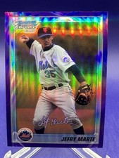 JEFRY MARTE 2010 Bowman Chrome PURPLE REFRACTOR ROOKIE #244/899 (#BCP112) -NM/MT
