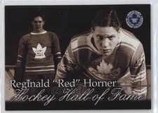 2002 Maple Leafs Platinum Collection Hockey Hall of Fame Red Horner #52 HOF 11ng