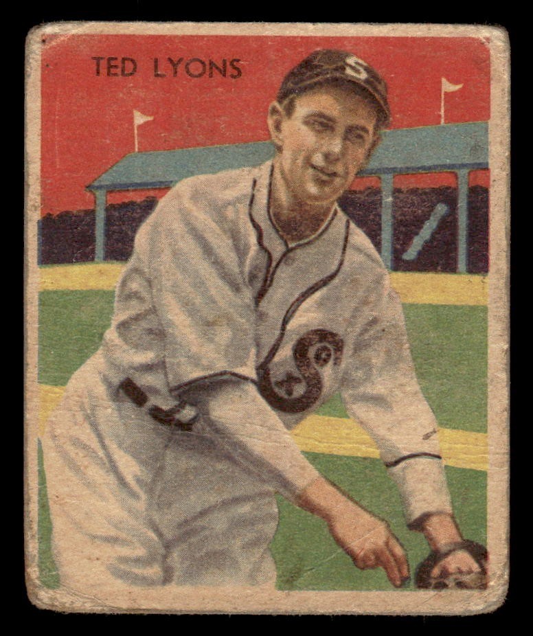 1934 - 1936 Diamond Stars Baseball #43 Ted Lyons PR