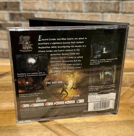 Alone in the Dark: The New Nightmare (Sega Dreamcast, 2001) 2-Disc & Manual/Case