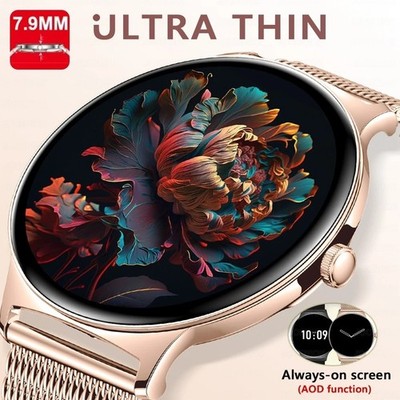 Huawei Neue Ultra Dünne Smartwatch Frauen Sport Armband Bluetooth Anruf Mode NEU