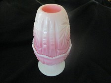 Fenton Rosaline Pink Pineapple Fairy Lamp