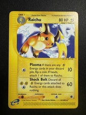 RAICHU 61/165 Expedition Base Set Non-Holo Rare Pokemon Card LP  on eBay