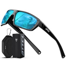 Polarized Sunglasses Men 30.8g TR90 UV Protection for Fishing - Lightweight