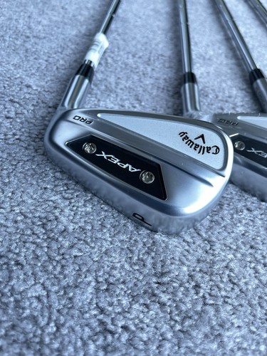 NEW Callaway Apex Pro 24 7 Irons Set 4-PW Dynamic Gold S300 Mid 115 Stiff 2024 - Picture 10 of 14