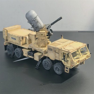Am 1/72 US C-ram Dense Array Air Defense System Hemtt A3 Chassis Finished Model