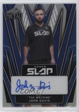 2025 Leaf Metal Power Slap Blue Prismatic 14/35 John Davis #BA-JD1 Auto f5h