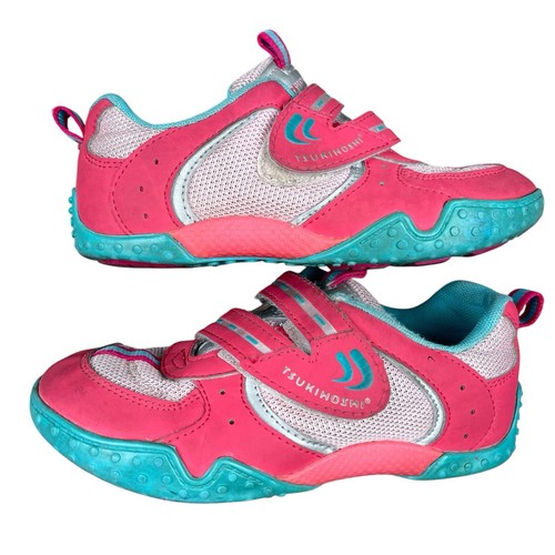 Tsukihoshi Pink Aqua Shoes Sneakers Kids Girls Children’s Size 28 US 11 Japanese