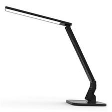 Desk Lamp, LED Dimmable Reading Light with Adjustable Lighting 5 Brightness