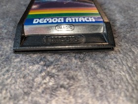 Demon Attack (Intellivision) Cart, Manual, Box, & Overlays! Tested & Working!