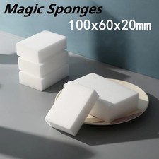 Magic Eraser Melamine Sponges 100PCS Kitchen Bathroom Cleaning Non Scratch Bulk