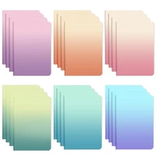 Notebooks,Lined Paper Journals in Bulk, 72 Pages, 36 Sheets, 80GSM, 8.3x5.5 I...