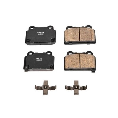 PowerStop Z17 Evolution Plus Ceramic Brake Pads with Hardware   Fits Mitsubishi