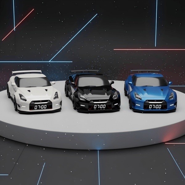 With Led Engine Lights &ndash; Racing Design Gift