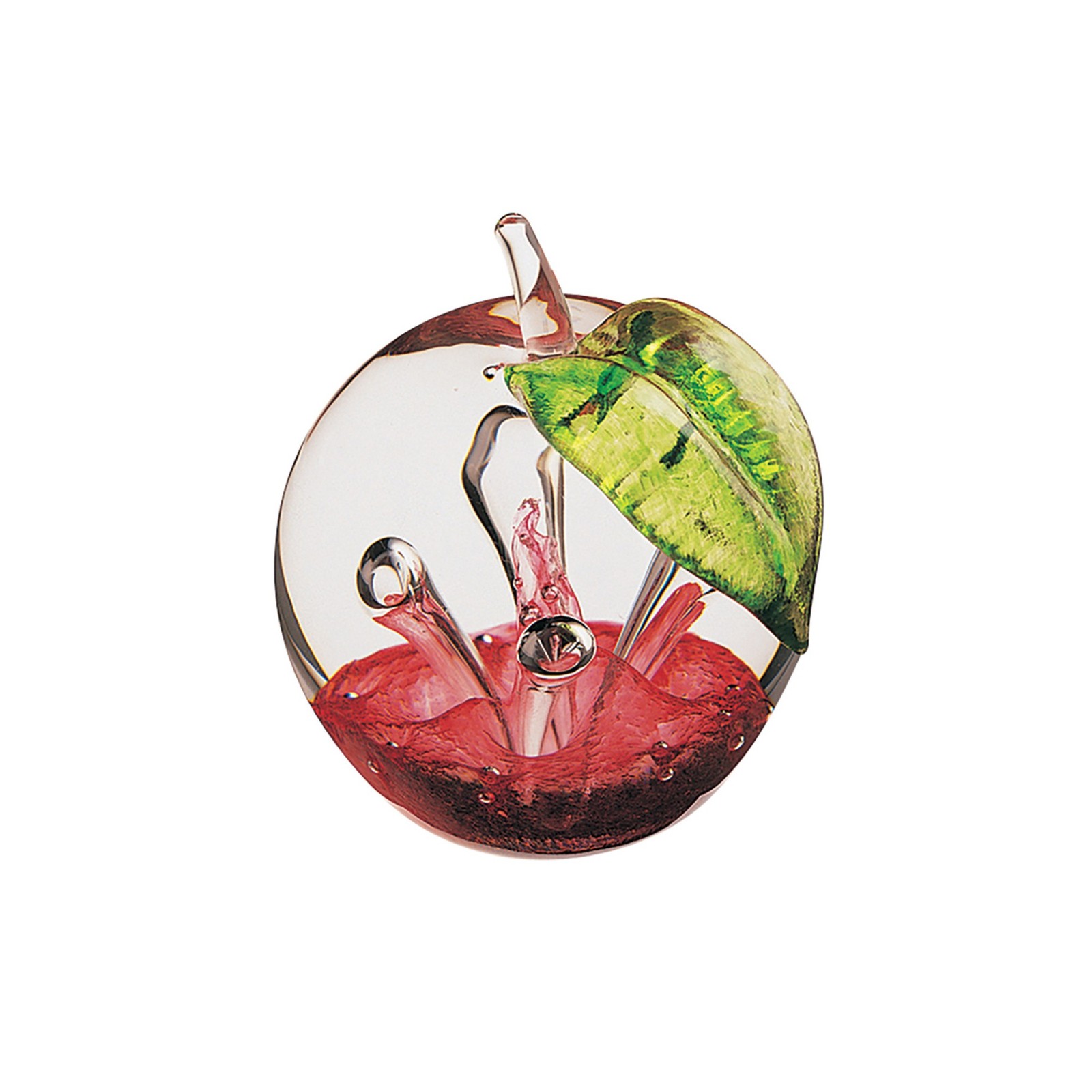 Caithness Glass Windfall Ruby Paperweight Gift Boxed