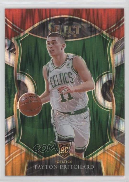 2020 Panini Select Concourse Red White Orange Flash Prizm Payton Pritchard p6a