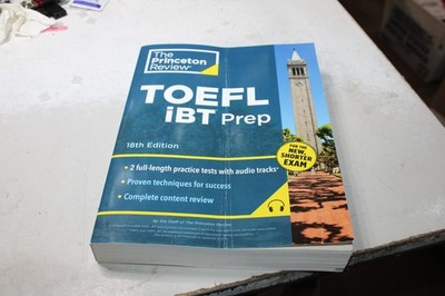 Princeton Review TOEFL iBT Prep - Paperback, by The Princeton Review - Very Good