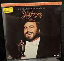 SEALED Luciano Pavarotti - Yes, Giorgio 1982 - 1982 Laserdisc LD Movie