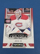 2019-20 UD Synergy Sensational Seasons #SS-9 Carey Price Canadien HOCKEY Card 1M