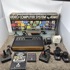 Atari 2600 Heavy Sixer Console In Box Chess P...