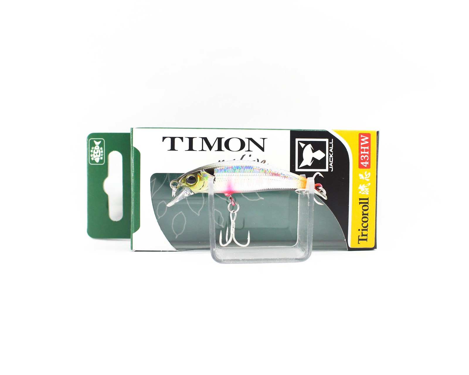 Jackall RGM Tricoroll Ryushin 43 HW Sinking Lure White Back (8113)