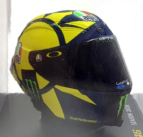 Altaya 1/5 Scale MT9ALA0001 Helmet MotoGP Valentino Rossi 2018 Season #46 - Picture 4 of 5
