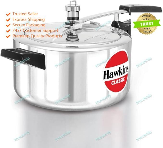 Hawkins 4 Litre Classic Pressure Cooker, Best Inner Lid Cook