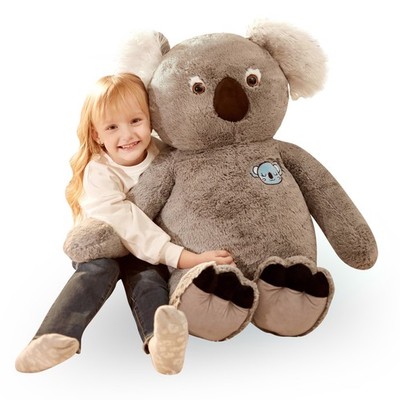 Giant Koala Stuffed Animal Plush Toy,Large Jumbo Koala 30'' Gray Huge Cute Soft T