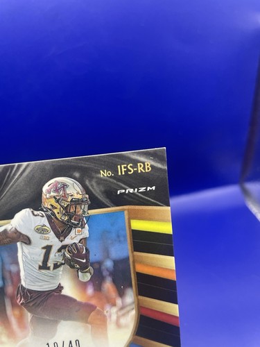 Rashod Bateman 2021 Panini Select In Flight Rookie Auto /40 - Bild 6 von 11