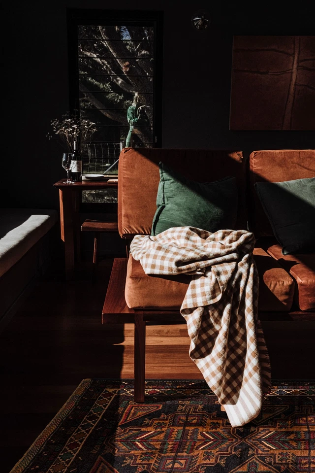 Alfombra tradicional vintage anudada a mano de 3'7" x 6'1" alfombra de lana oriental Foto 2 de 4