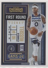 2020-21 Panini Contenders First Round Ticket 128/149 D'Angelo Russell #38 1hs9