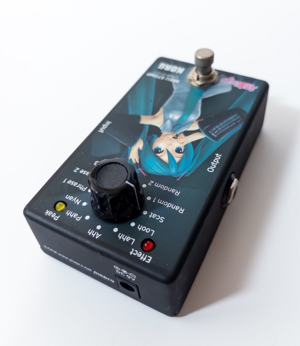 KORG MIKU STOMP Guitar Effects Pedal Hatsune Miku Vocal Effect